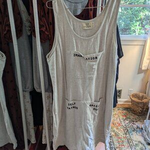 NO LONGER AVAILABLE - Fashion Brand Company Artist's Toolbox Linen Shift Dress